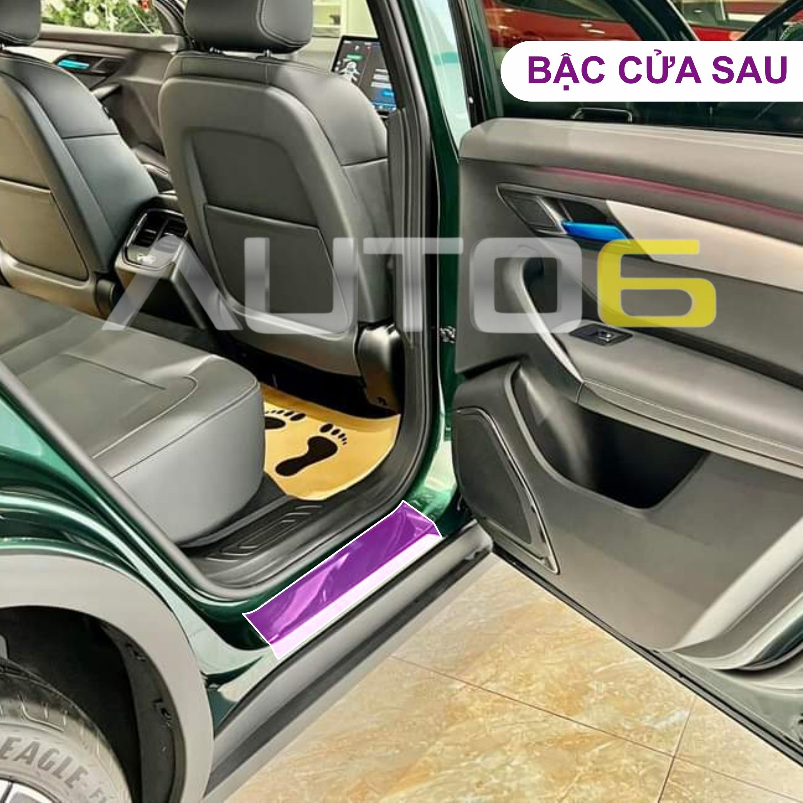 MAZDA CX3 - Film PPF dán BẬC CỬA ô tô -AUTO6- trong suốt, chống xước và phục hồi các vết xước (Chung) - Ảnh 2