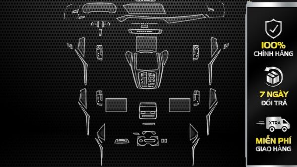 BMW X7 2018-2025: Film PPF dán xe trong suốt, chống xước bảo vệ và che mờ vết xước ô tô - AUTO6