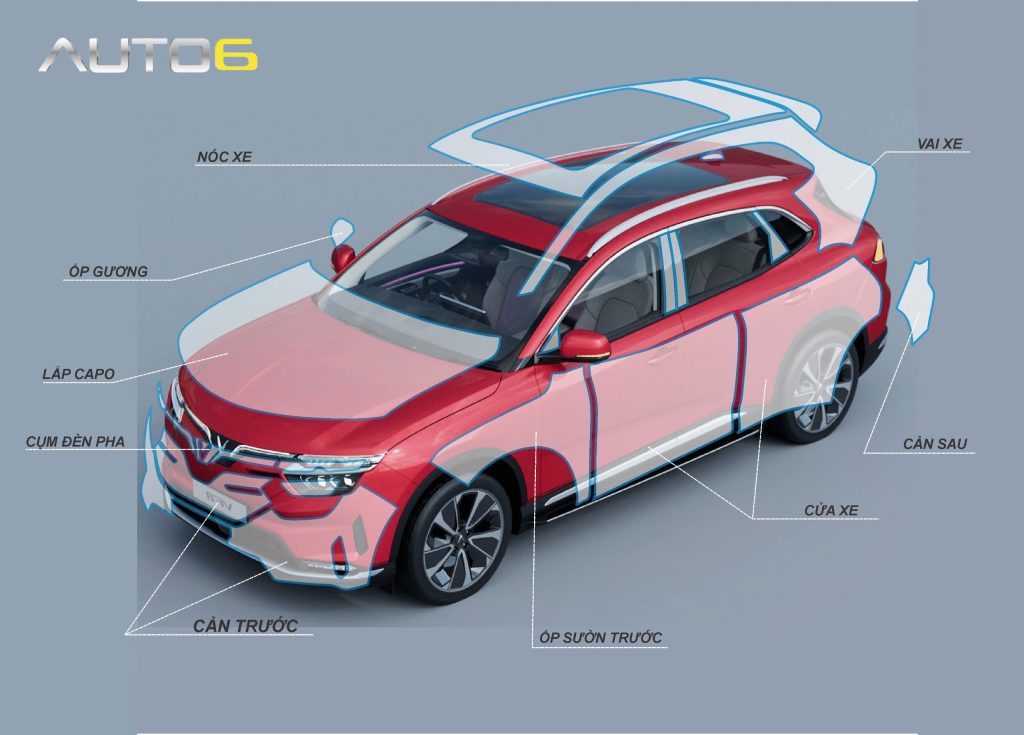 AUTO6 – VIETGARD: ĐỈNH CAO BẢO VỆ Ô TÔ BỀN ĐẸP BÓNG SUỐT 12 NĂM CÙNG GÓI PHIM TỐT NHẤT THỊ TRƯỜNG VIP 85