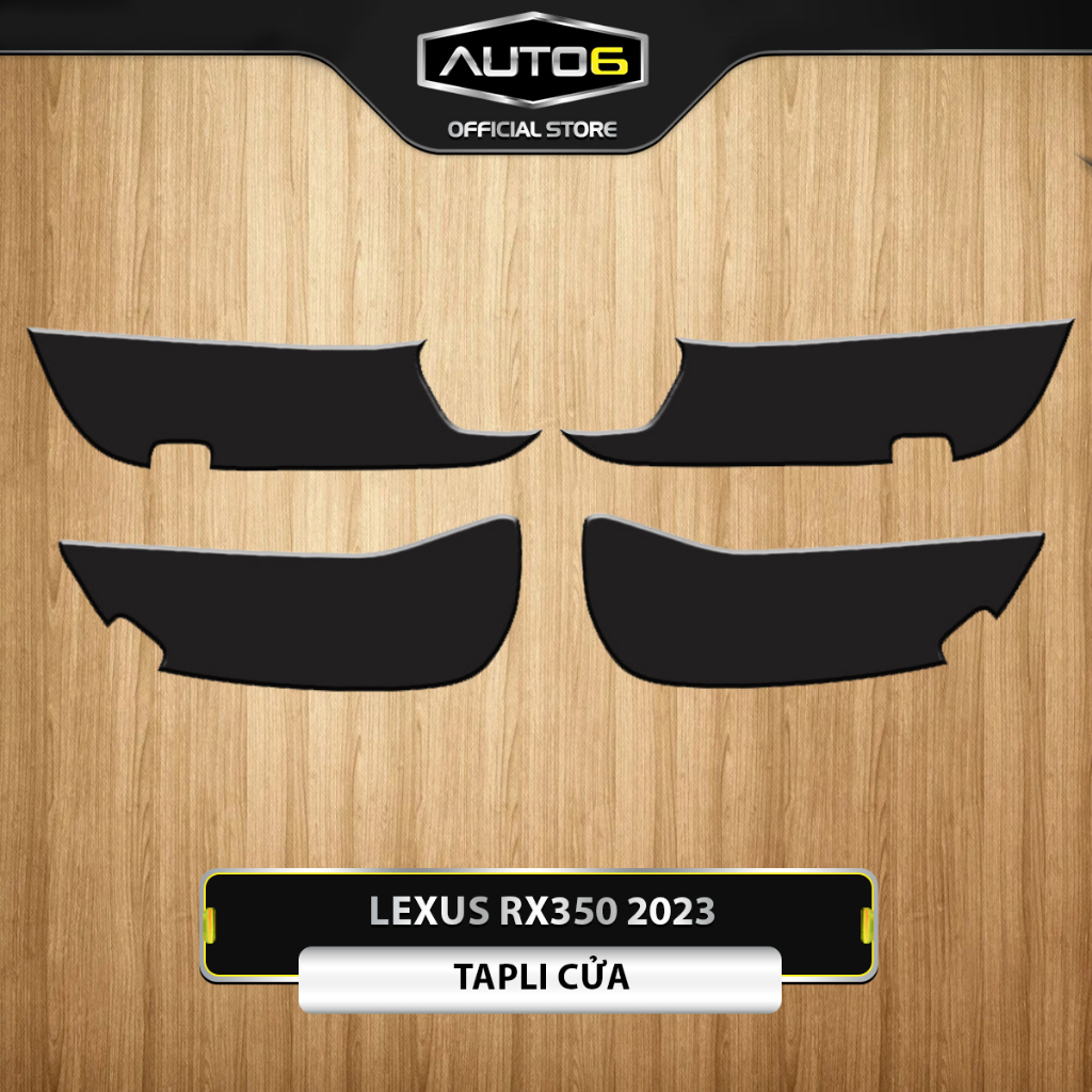 LEXUS RX350 2023-2024 - Bộ decal dán chống xước tapli 4 cửa xe Ô TÔ - AUTO6