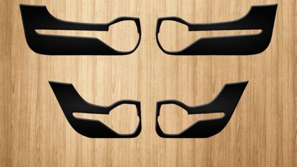 VINFAST VF6: Bộ decal dán chống xước tapli 4 cửa xe chống xước, bảo vệ nội thất - AUTO6