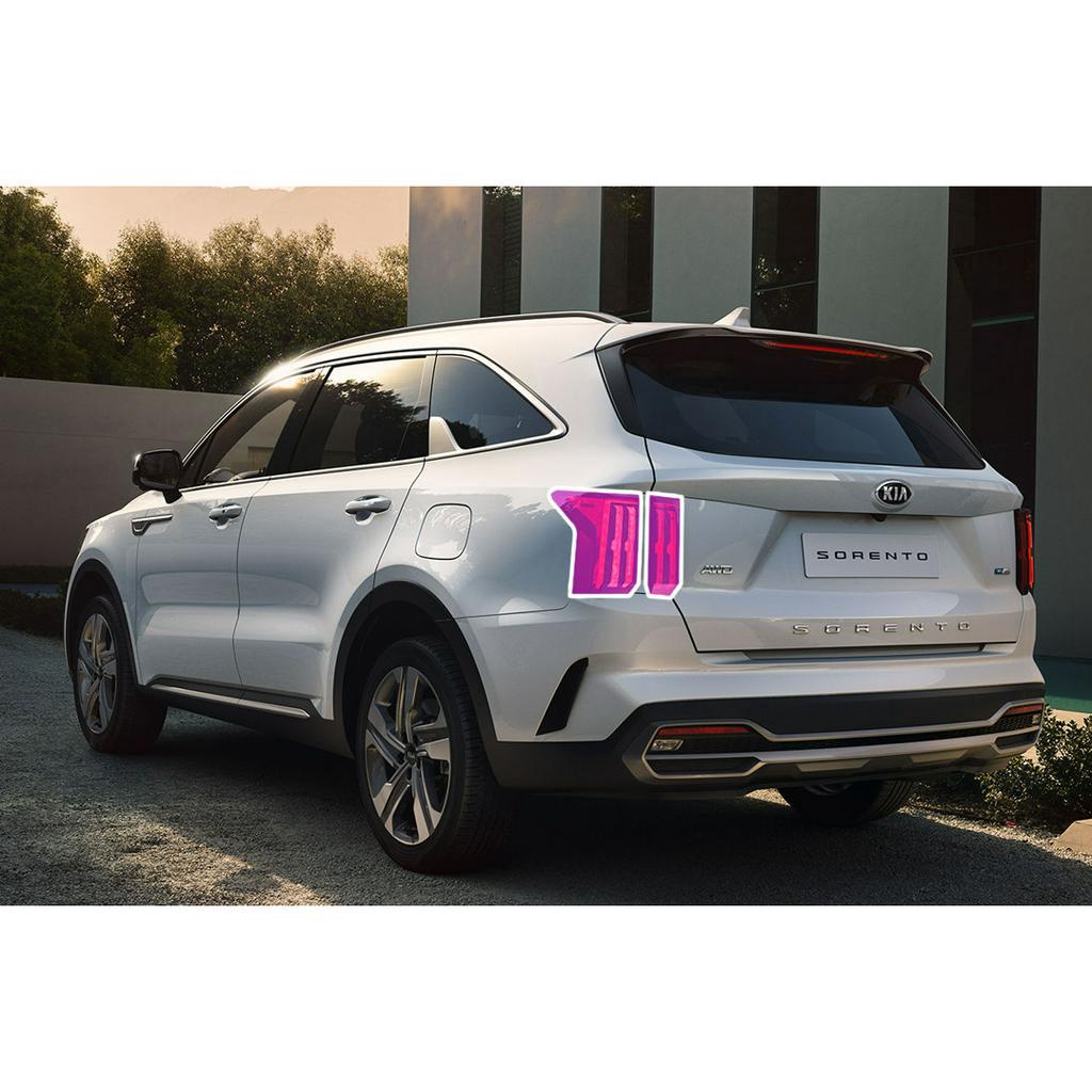 KIA SORENTO 2021-2025: Film PPF CAO CẤP dán Đèn Hậu và Đèn Pha xe chống xước bảo vệ nội thất ô tô - AUTO6 - Ảnh 4