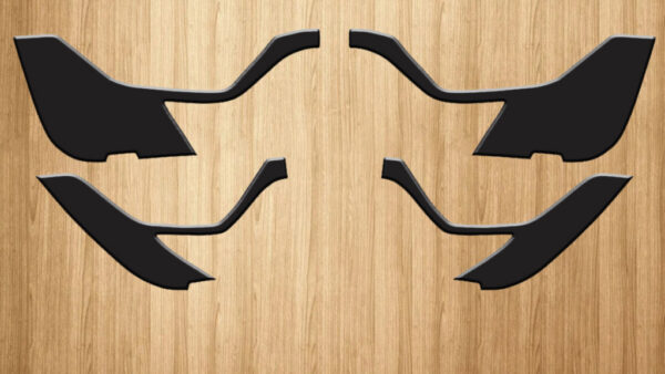 FORD TERRITORY - Bộ decal dán chống xước tapli 4 cửa xe Ô TÔ - AUTO6