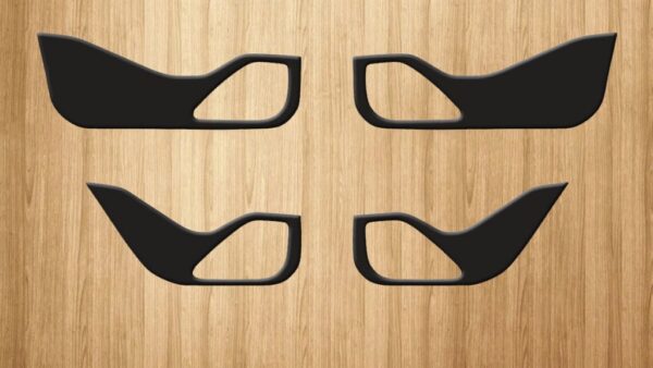 VINFAST VF7: Bộ decal dán chống xước tapli 4 cửa xe chống xước, bảo vệ nội thất - AUTO6