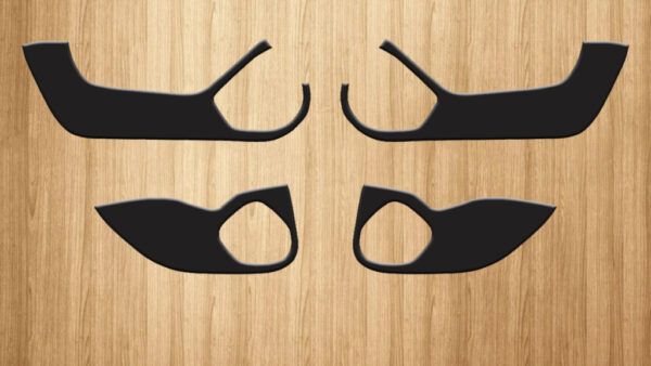Bộ decal dán chống xước tapli 4 cửa xe MAZDA 3 2017-2019 chống xước, bảo vệ nội thất - AUTO6