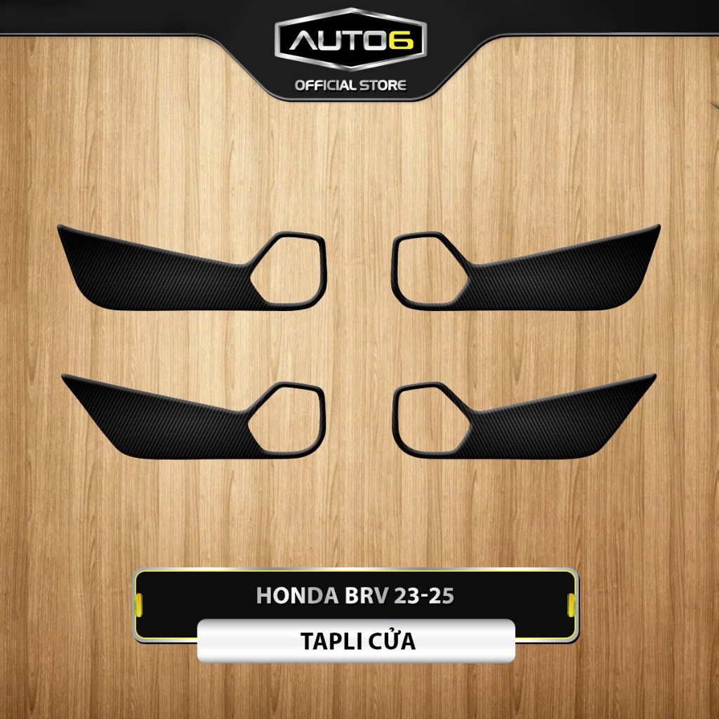 HONDA BRV 2023-2025: Bộ decal dán chống xước tapli 4 cửa xe chống xước, bảo vệ nội thất - AUTO6