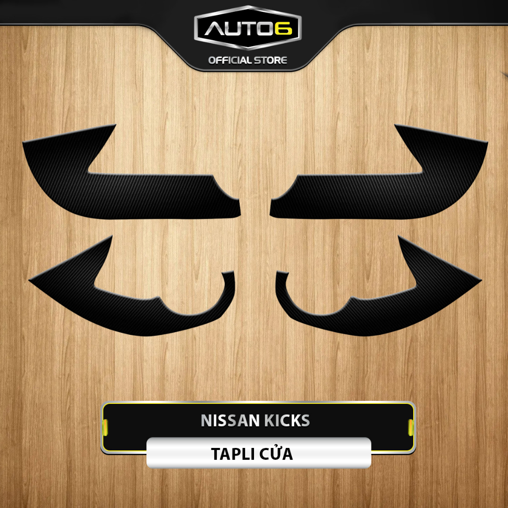 NISSAN KICKS - Bộ decal dán chống xước tapli 4 cửa xe NISSAN KICKS - AUTO6 - Ảnh 2