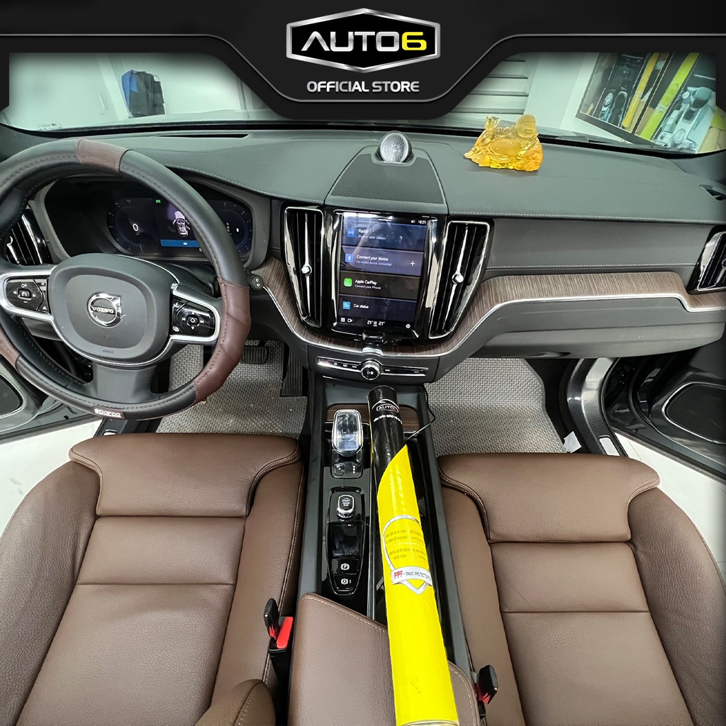 VOLVO S90 lWB 2022-2024: Film PPF trong suốt dán xe chống xước và che mờ vết xước nội thất ô tô - AUTO6 - Ảnh 4