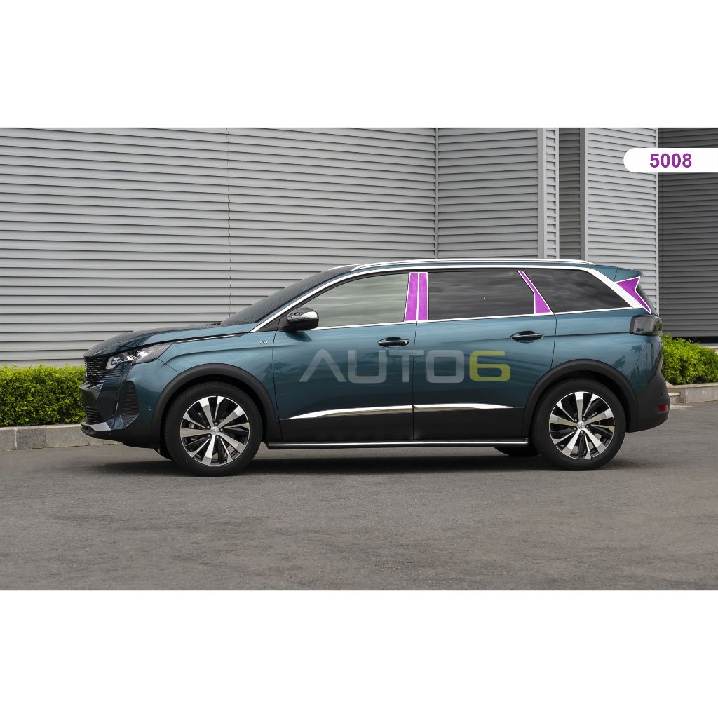 PEUGEOT 5008: Film PPF CAO CẤP dán TRỤ CỬA xe Trong suốt, chống xước bảo vệ nội thất ô tô - AUTO6 - Ảnh 2