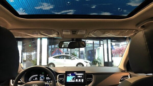 HYUNDAI ACCENT 2017-2024: Tấm cách nhiệt cửa sổ trời - AUTO6 < Cam kết chống nóng lên đến 90% >