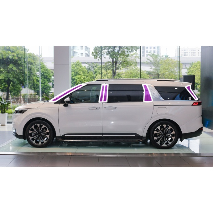 Film PPF CAO CẤP dán TRỤ CỬA xe KIA CARNIVAL Trong suốt, chống xước bảo vệ nội thất ô tô - AUTO6 - Ảnh 2