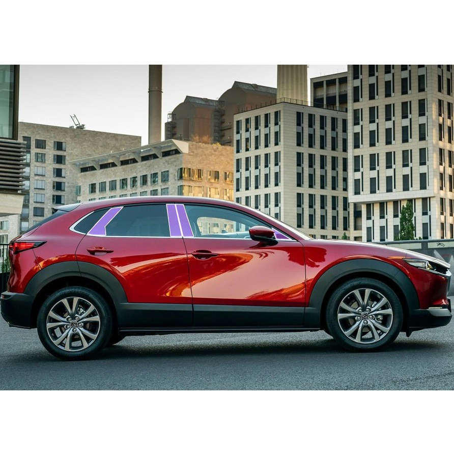 Film PPF CAO CẤP dán TRỤ CỬA xe MAZDA CX30 Trong suốt, chống xước bảo vệ nội thất ô tô - AUTO6 - Ảnh 2