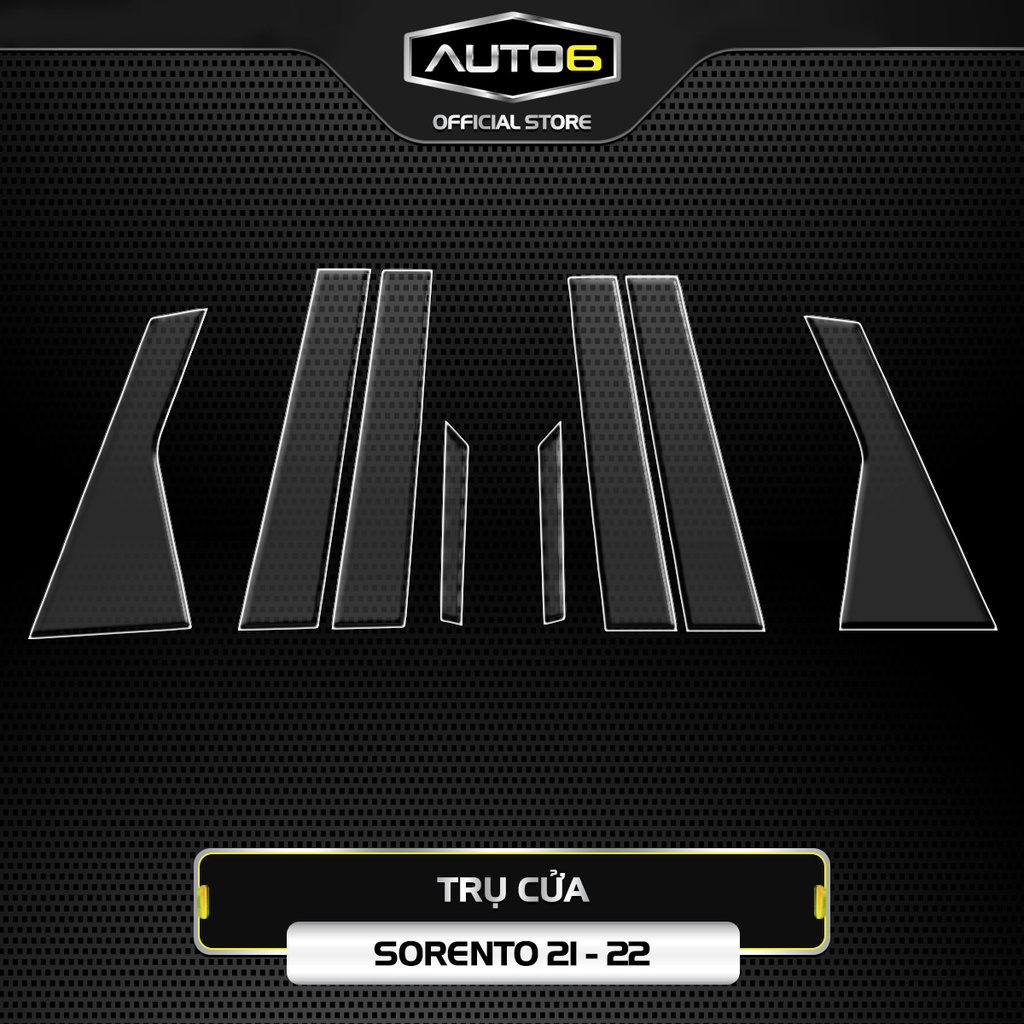 KIA SORENTO 2021-2025: Film dán PPF CAO CẤP dán TRỤ CỬA xe Trong suốt, chống xước bảo vệ nội thất ô tô - AUTO6