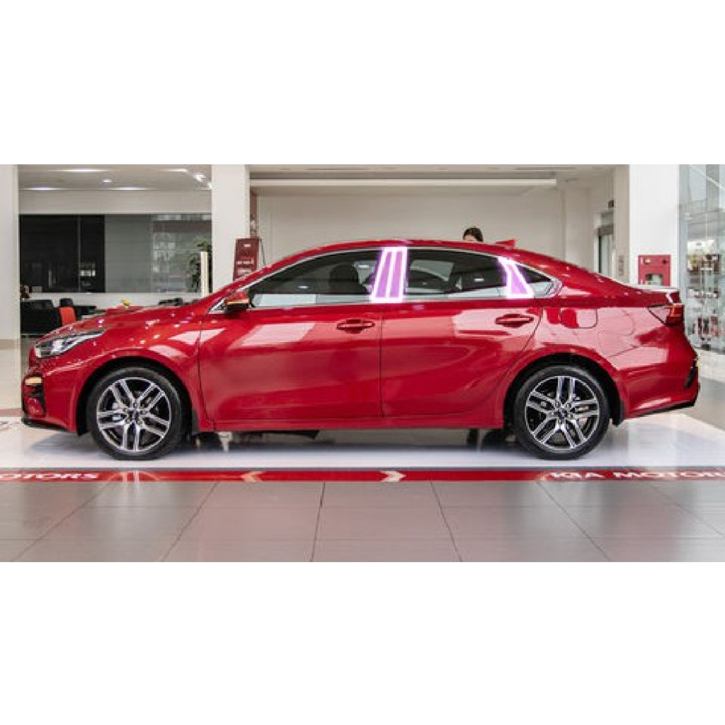 KIA K3: Film dán PPF ĐEN BÓNG dán TRỤ CỬA xe trong suốt, chống xước và che mờ vết xước - AUTO6 - Ảnh 2