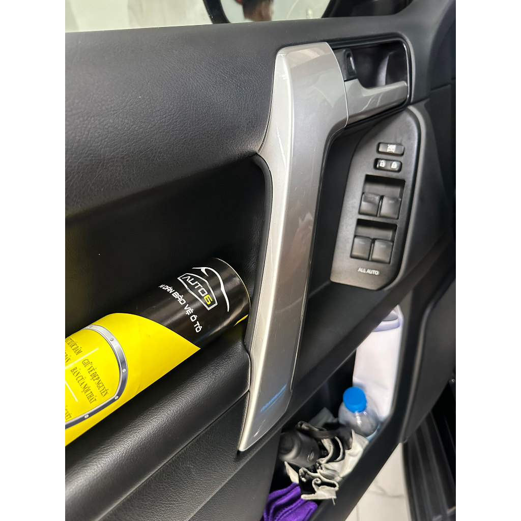TOYOTA PRADO 2018-2025: Film dán PPF CAO CẤP Trong suốt, chống xước và che mờ vết xước nội thất ô tô - AUTO6 - Ảnh 5