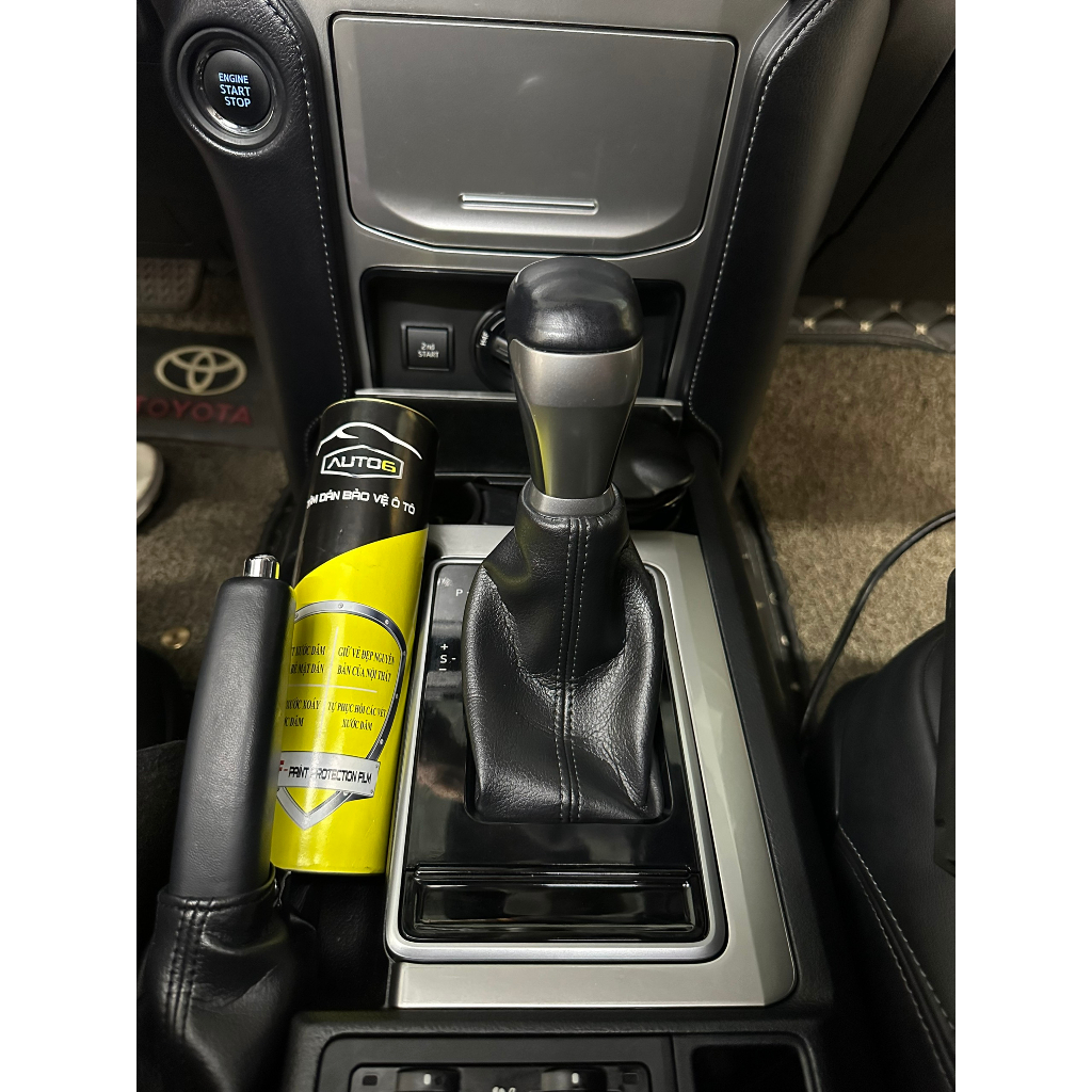 TOYOTA PRADO 2018-2025: Film dán PPF CAO CẤP Trong suốt, chống xước và che mờ vết xước nội thất ô tô - AUTO6 - Ảnh 4