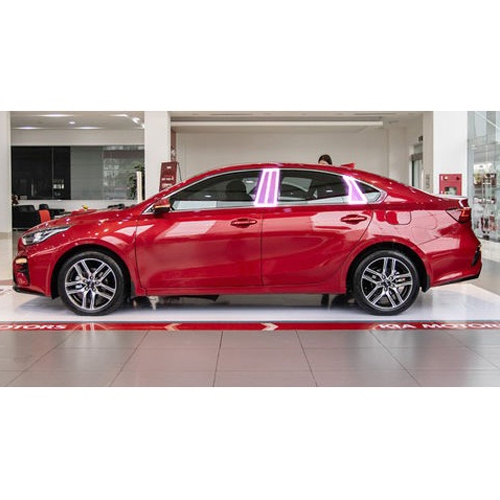KIA CERATO 2019-2021: Film PPF ĐEN BÓNG dán TRỤ CỬA xe Trong suốt, chống xước bảo vệ nội thất ô tô - AUTO6 - Ảnh 2