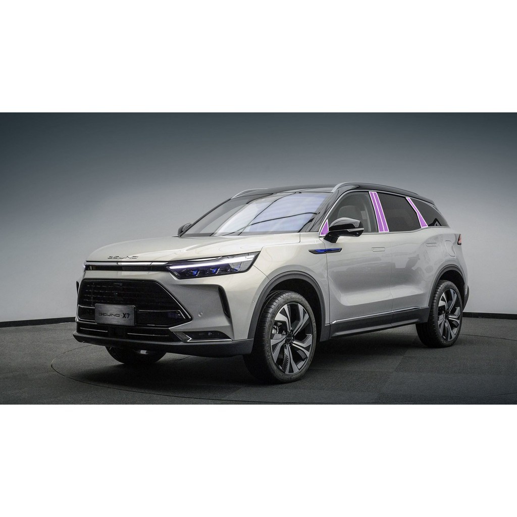 BEIJING x7: Film PPF CAO CẤP dán TRỤ CỬA xe Trong suốt, chống xước bảo vệ nội thất ô tô - AUTO6 - Ảnh 2