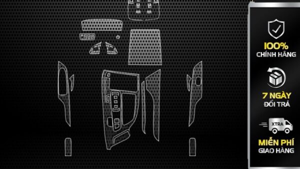 HYUNDAI CUSTIN 2023-2025: Film dán PPF CAO CẤP Trong suốt, chống xước , che mờ vết xước nội thất ô tô - AUTO6