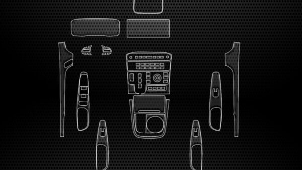 HYUNDAI SANTAFE 2021-2024 (form cũ): Film dán PPF trong suốt, chống xước che mờ vết xước nội thất ô tô - AUTO6
