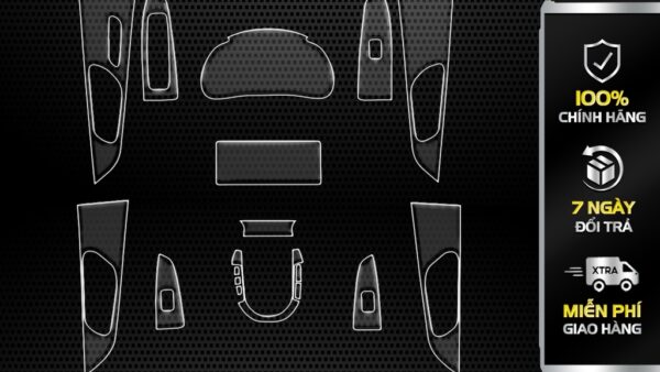 KIA K3 2021-2025: Film dán PPF CAO CẤP trong suốt, chống xước và che mờ vết xước nội thất ô tô - AUTO6