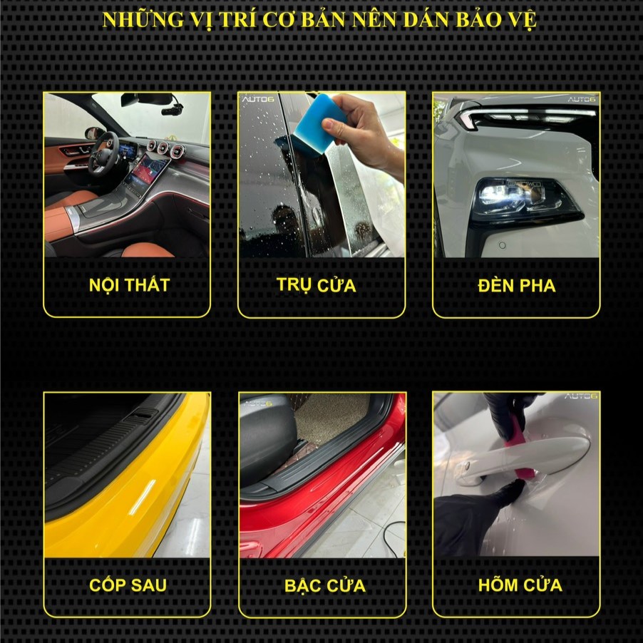 TOYOTA CAMRY: Film PPF trong suốt dán chống xước NẮP BÌNH XĂNG xe - AUTO6 - Ảnh 9