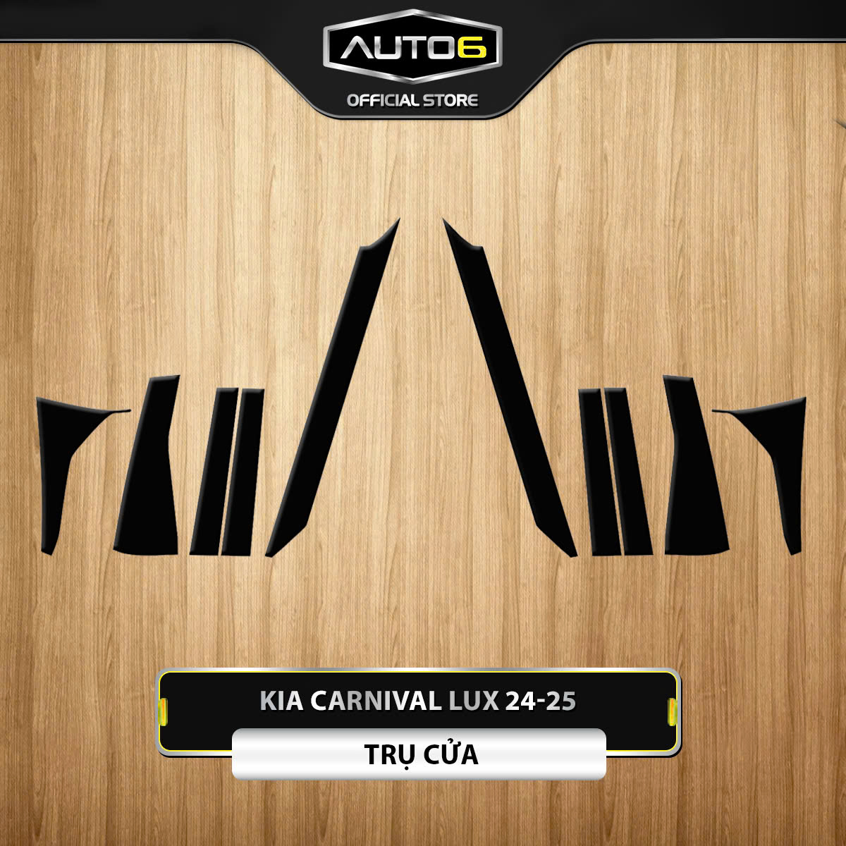 Film PPF CAO CẤP dán TRỤ CỬA xe KIA CARNIVAL Trong suốt, chống xước bảo vệ nội thất ô tô - AUTO6 - Ảnh 3